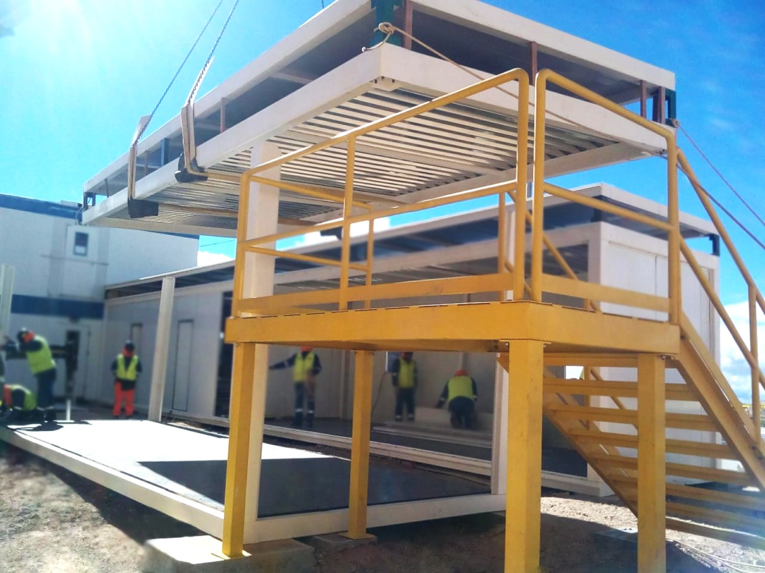 modulos prefabricados en La Convención